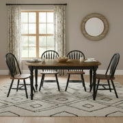 Carolina Crossing 5 Piece Leg Table Set