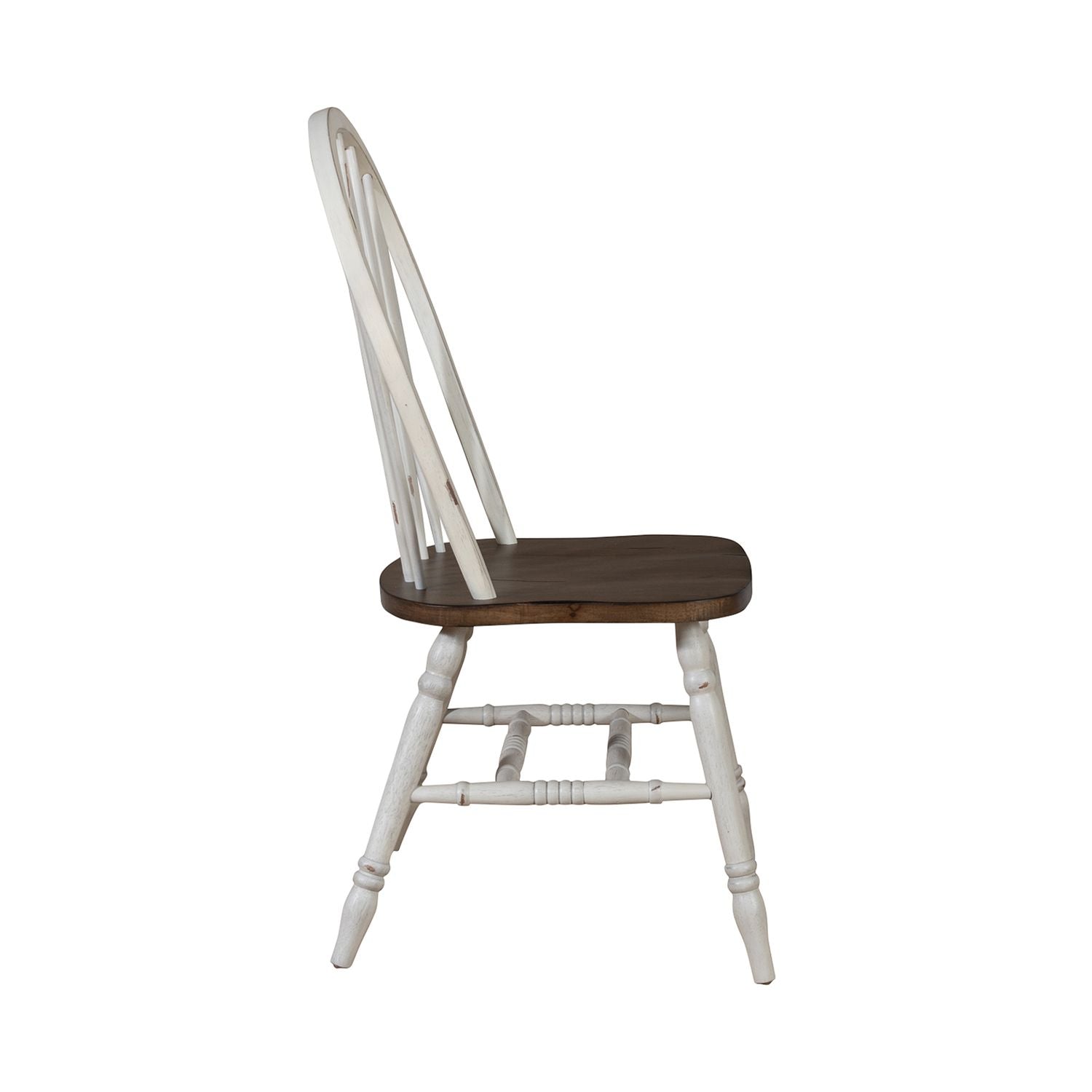 Carolina Crossing Windsor Side Chair- White