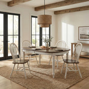 Carolina Crossing 5 Piece Leg Table Set