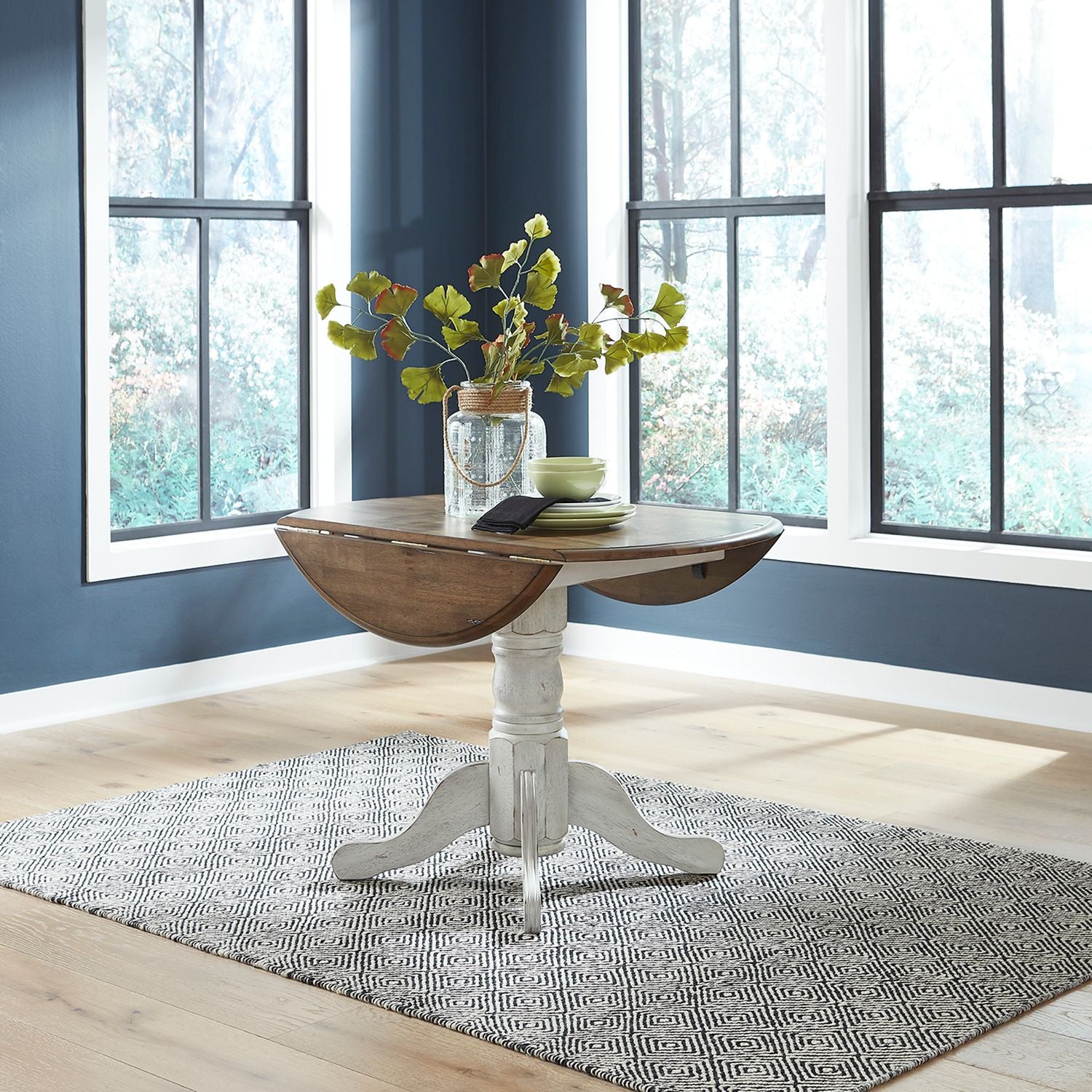Carolina Crossing Drop Leaf Table Set
