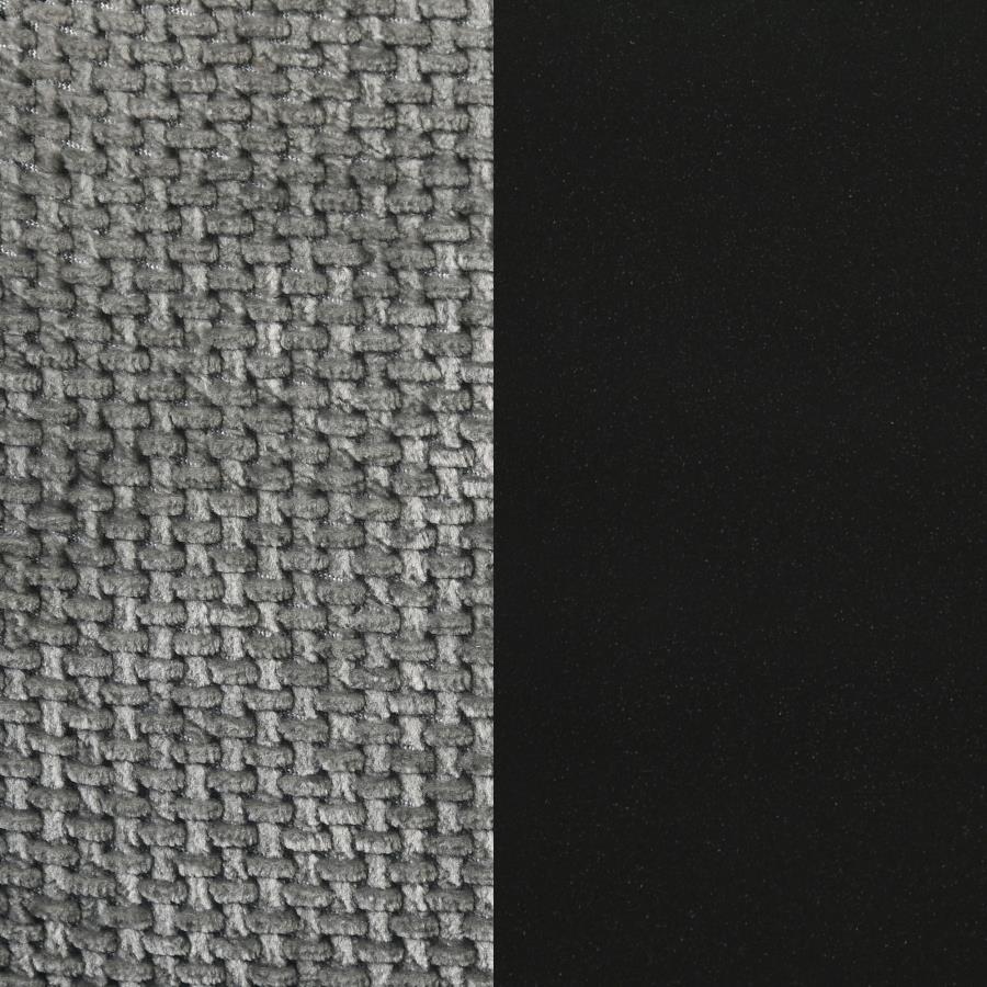 Rainer Fabric Upholstered Swivel Counter Height Chair Charcoal (Set of 2)