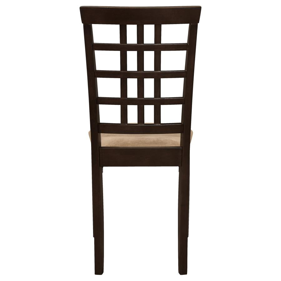 Kelso 3-piece Drop Leaf Dining Table Set Cappuccino and Beige
