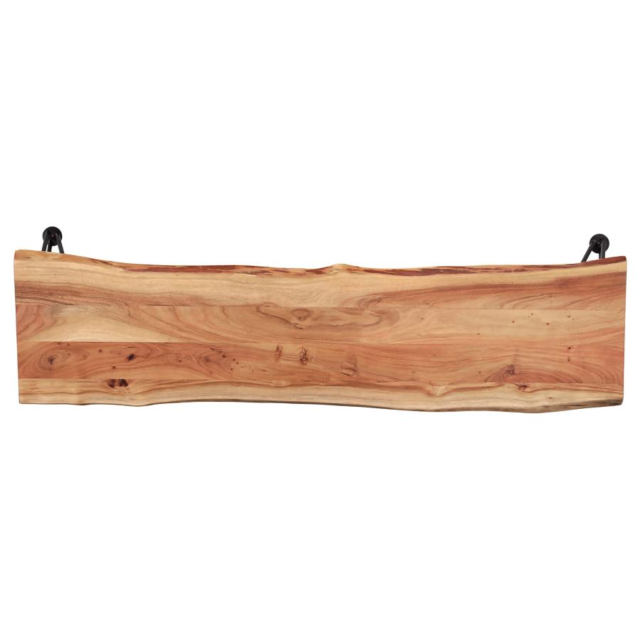 Sherman Wood Dining Bench Natural Acacia