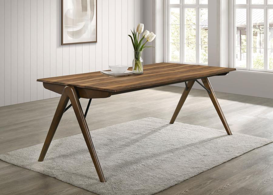 Randolph 82-inch SmartTop™ Rectangular Dining Table Sheesham and Brown