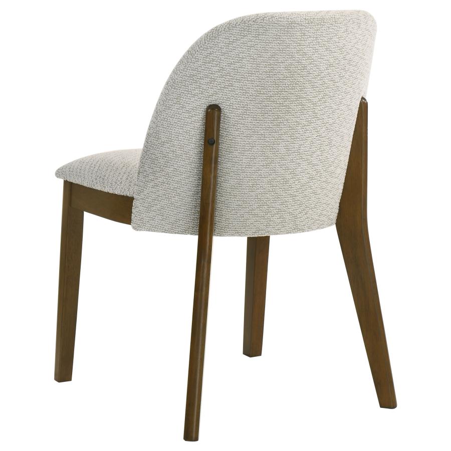 Mueller 5-piece 48-inch Round Dining Set Brown and Beige