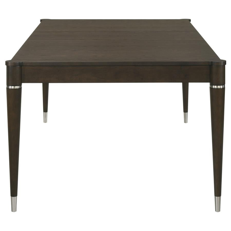Reseda 5-piece Rectangular Dining Set Ash Brown