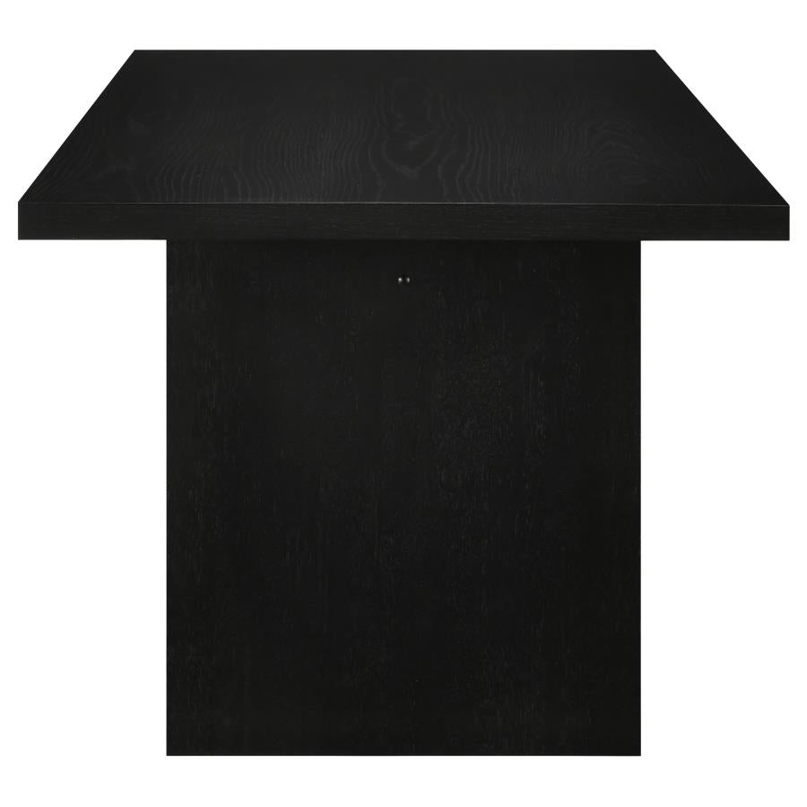 Decker 7-piece 82-inch Rectangular Dining Set Cream and Black