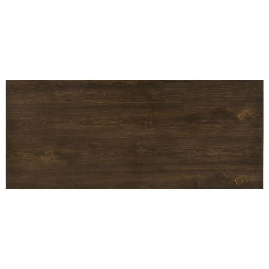 Decker 82-inch Rectangular Wood Dining Table Dark Walnut