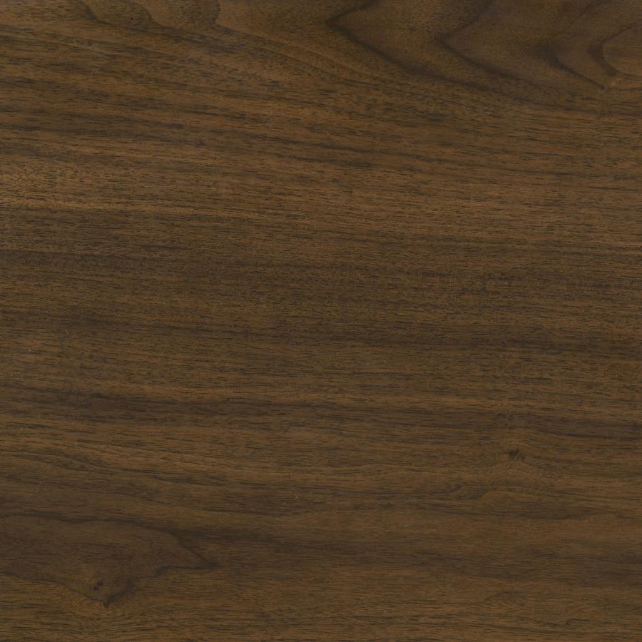 Decker 7-piece 70-inch Counter Height Dining Set Black and Walnut