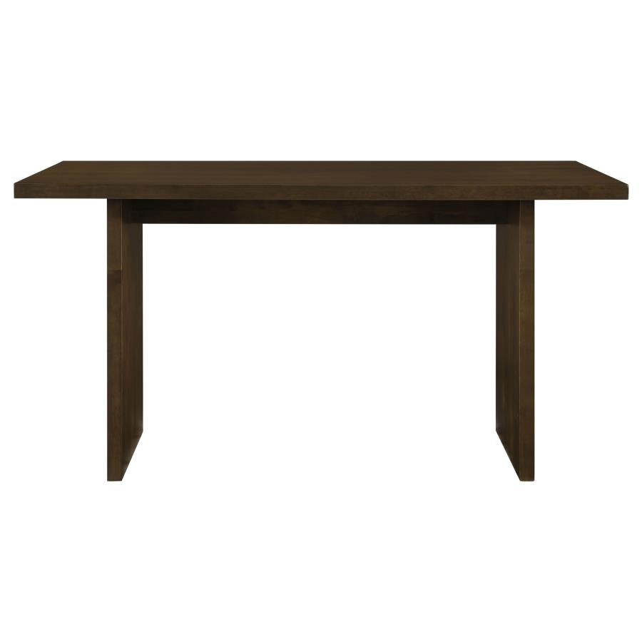 Decker 7-piece 70-inch Rectangular Counter Height Dining Set Grey and Walnut