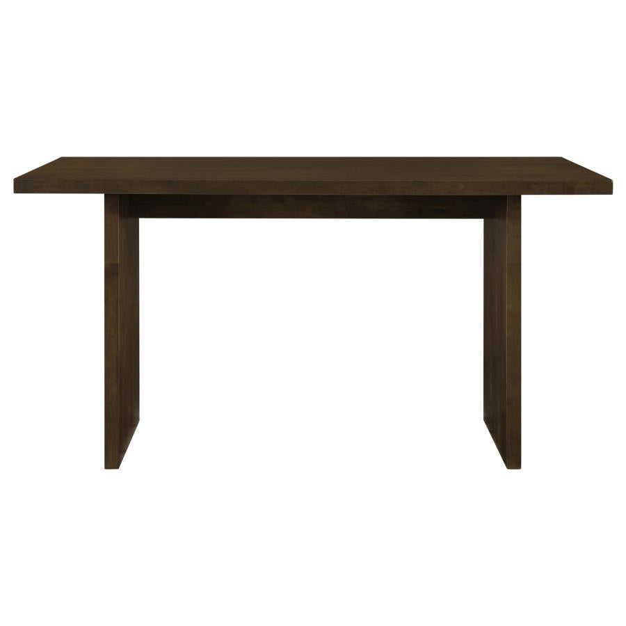 Decker 70-inch Rectangular Wood Counter Height Dining Table Walnut