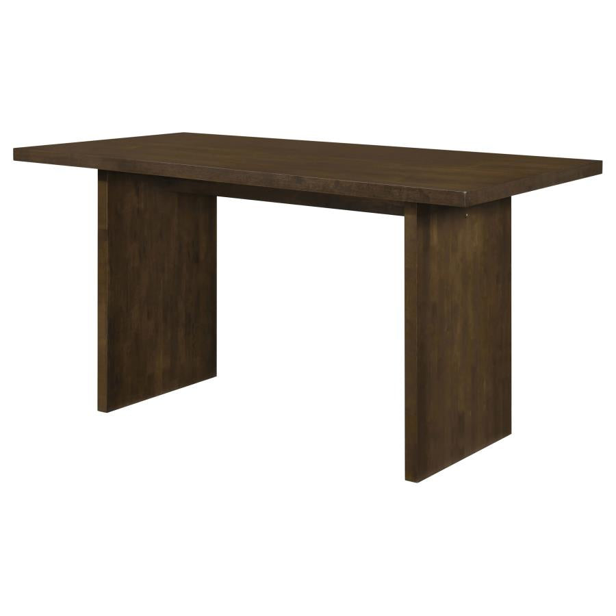 Decker 70-inch Rectangular Wood Counter Height Dining Table Walnut