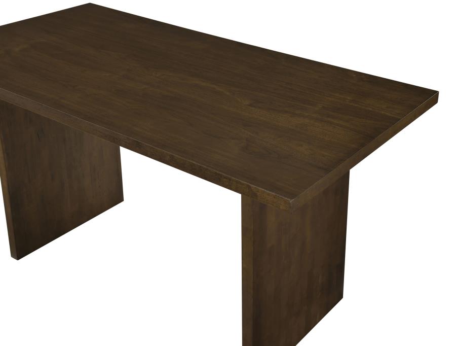 Decker 70-inch Rectangular Wood Counter Height Dining Table Walnut