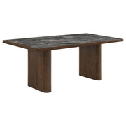 Parry 80-inch SmartTop™ Paladina Dining Table Dark Walnut