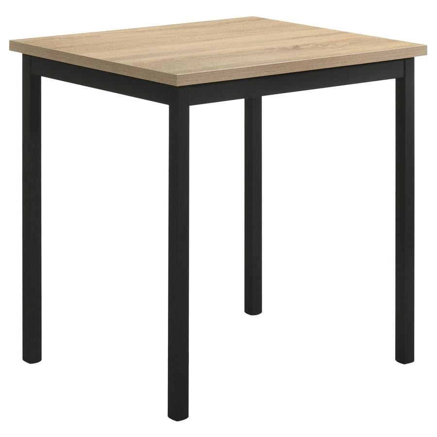 Garza 5-piece Space Saving Dining Set Greige Oak