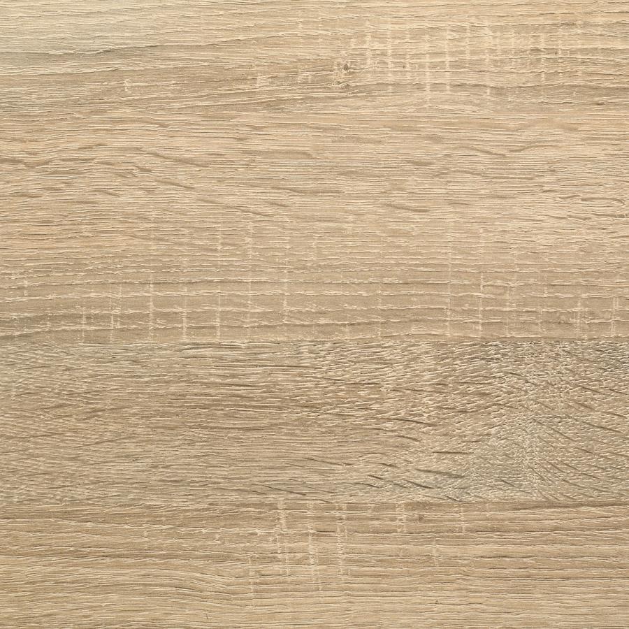 Garza Space Saving Rectangular Dining Table Greige Oak