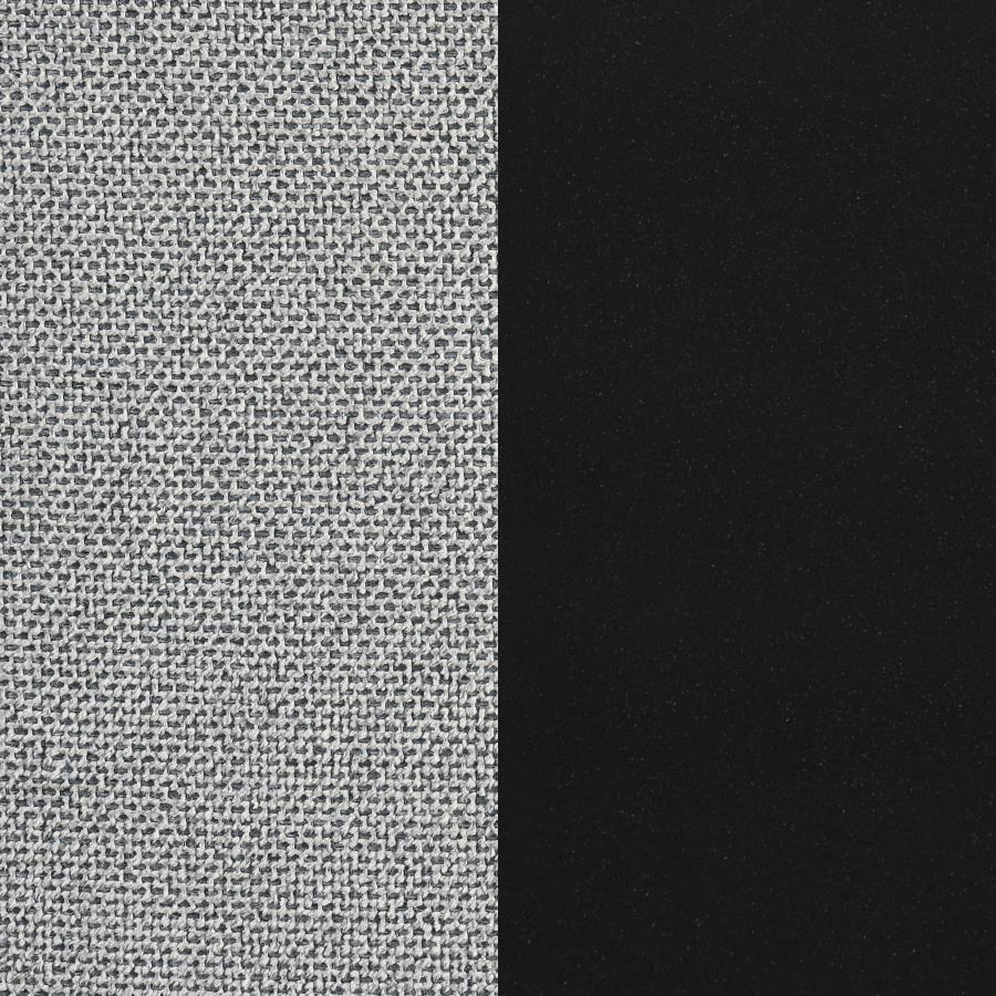 Mellor Fabric Upholstered Swivel Counter Chair Grey (Set of 2)