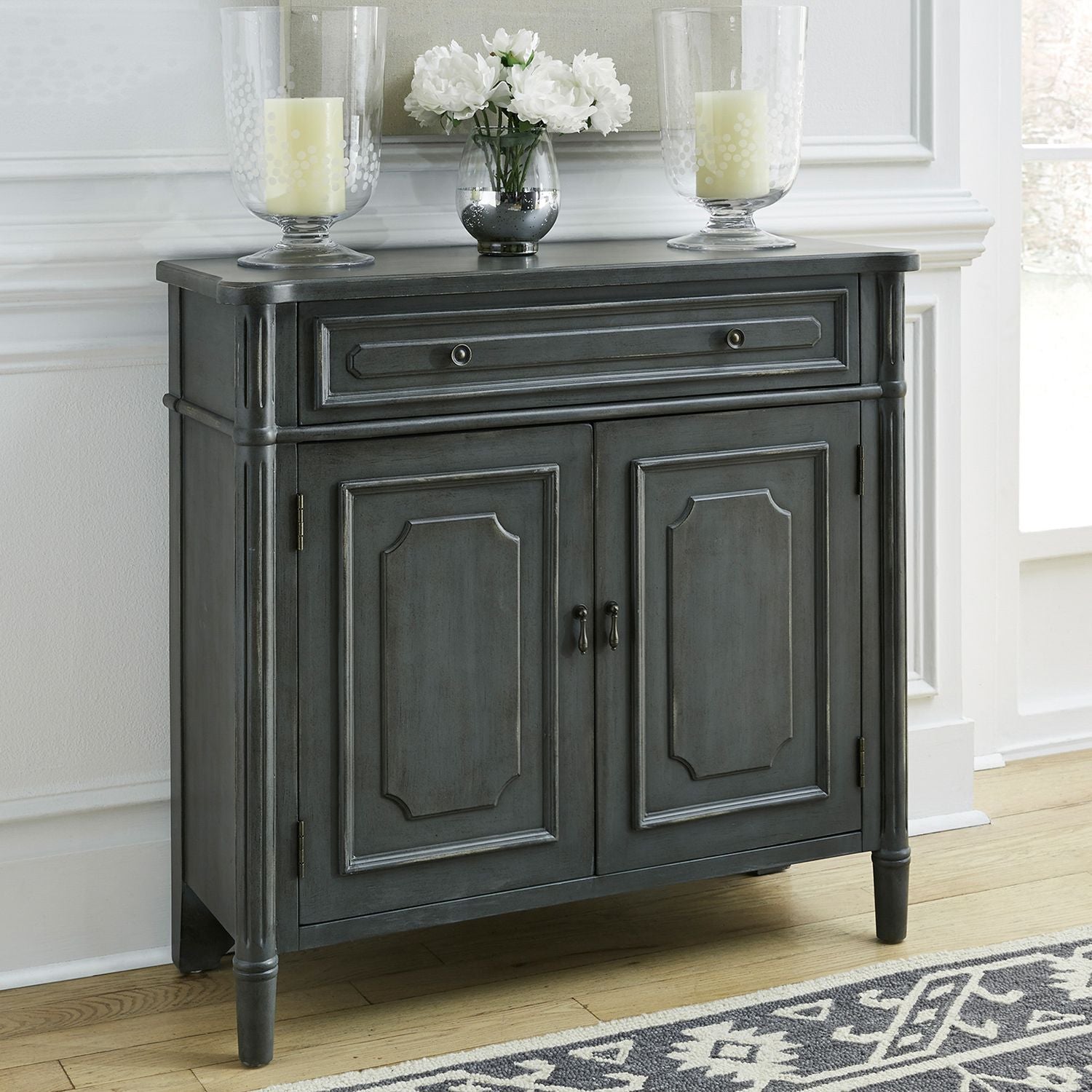 Madison Park 1 Drawer 2 Door Accent Cabinet