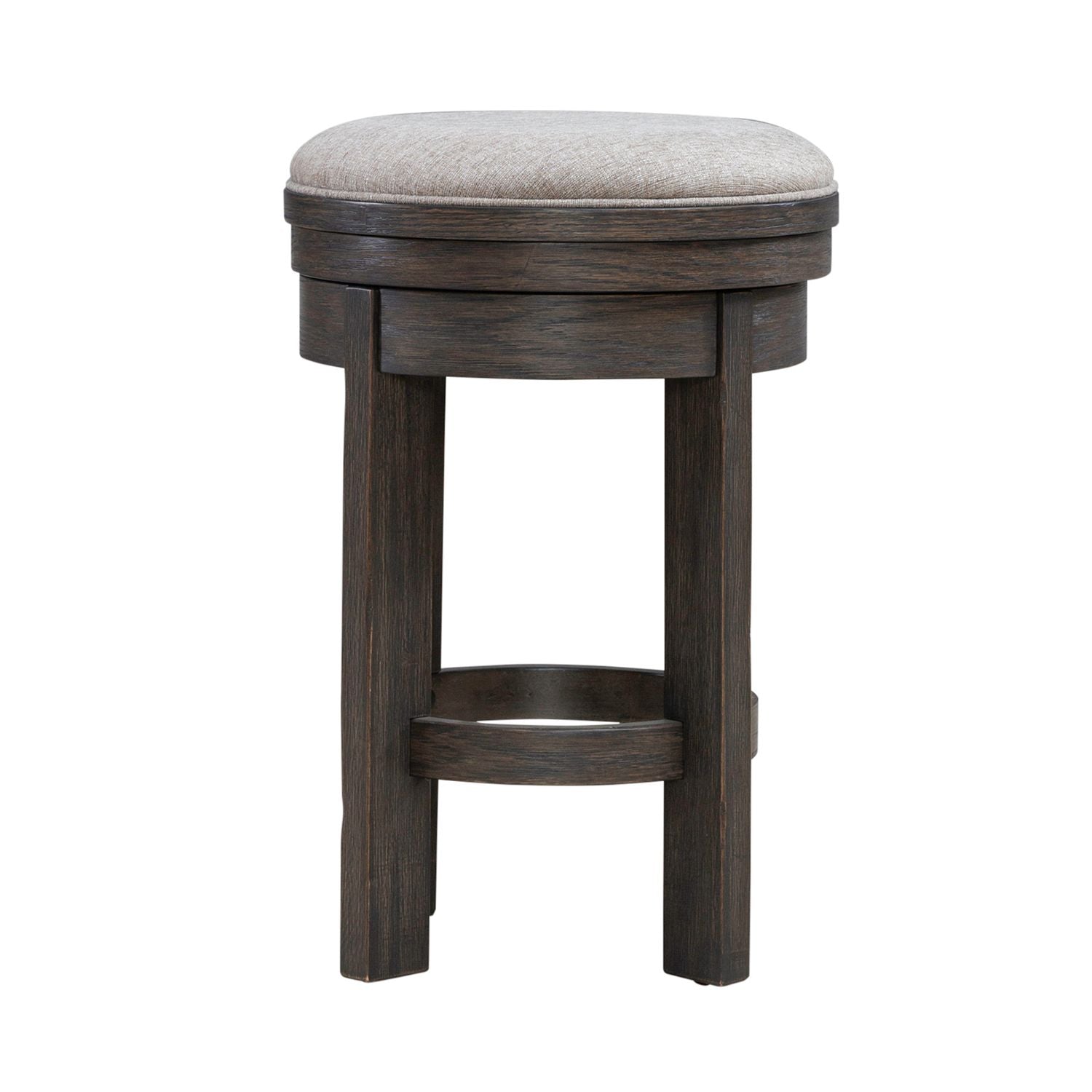 Lennox Hill Upholstery Swivel Console Stool