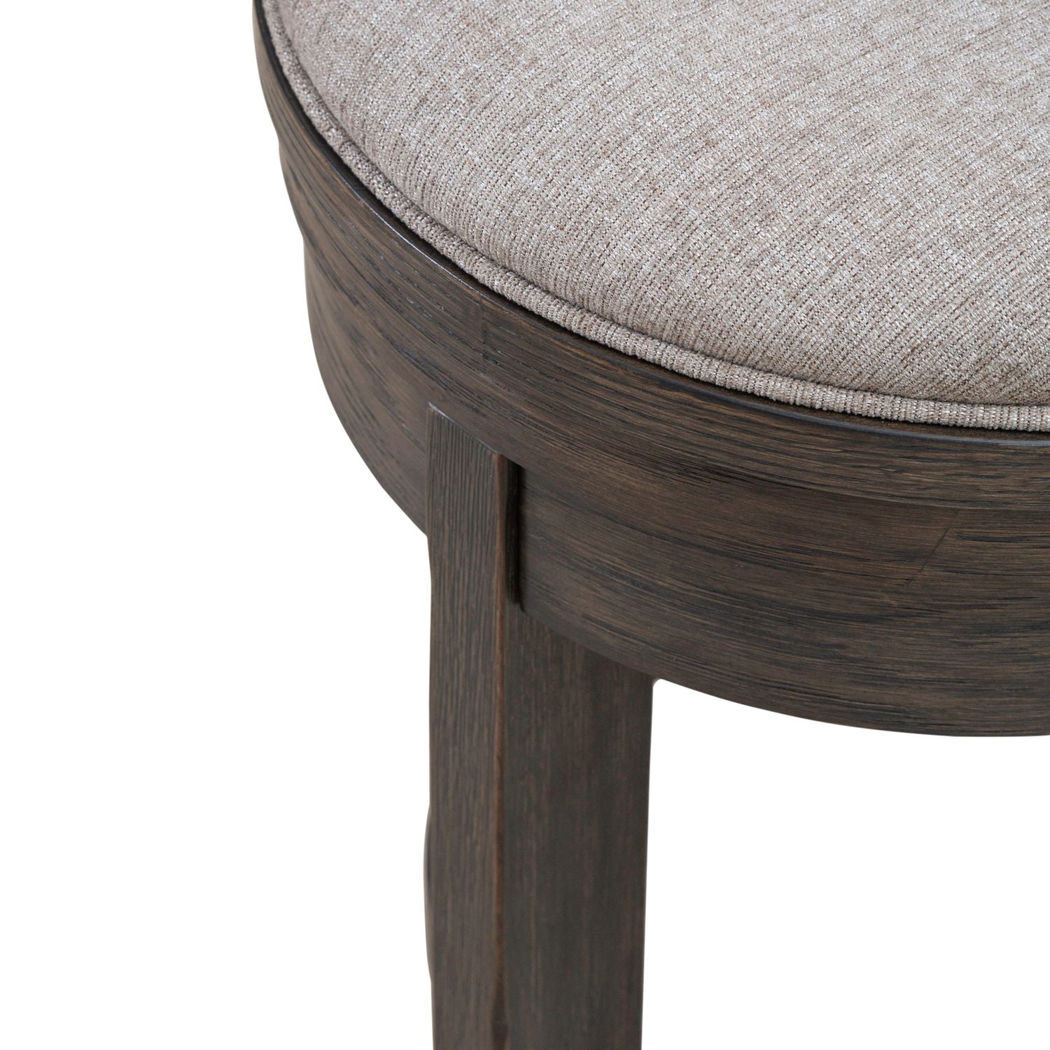Lennox Hill Upholstery Swivel Console Stool