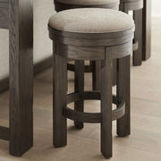 Lennox Hill Upholstery Swivel Console Stool