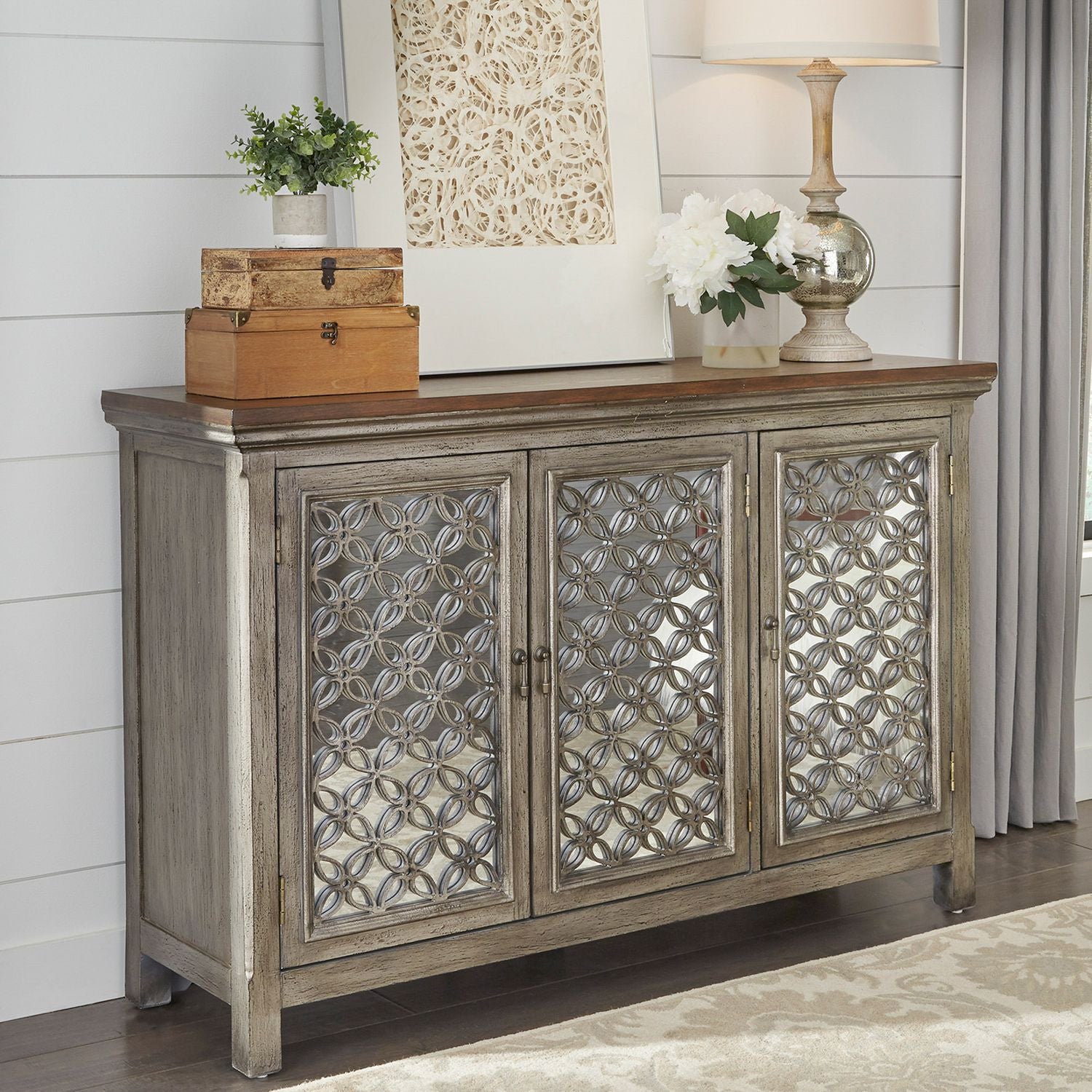 Westridge 3 Door Accent Cabinet