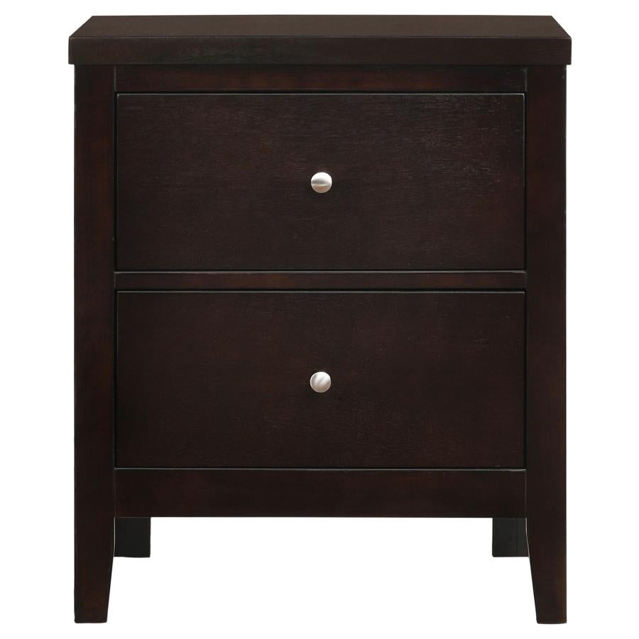 Carlton 4-piece California King Bedroom Set Cappuccino