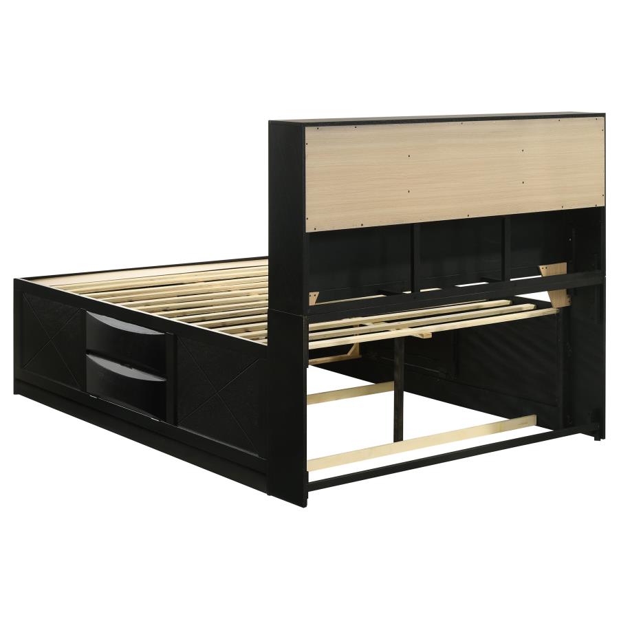 Briana 4-piece Queen Bedroom Set Black