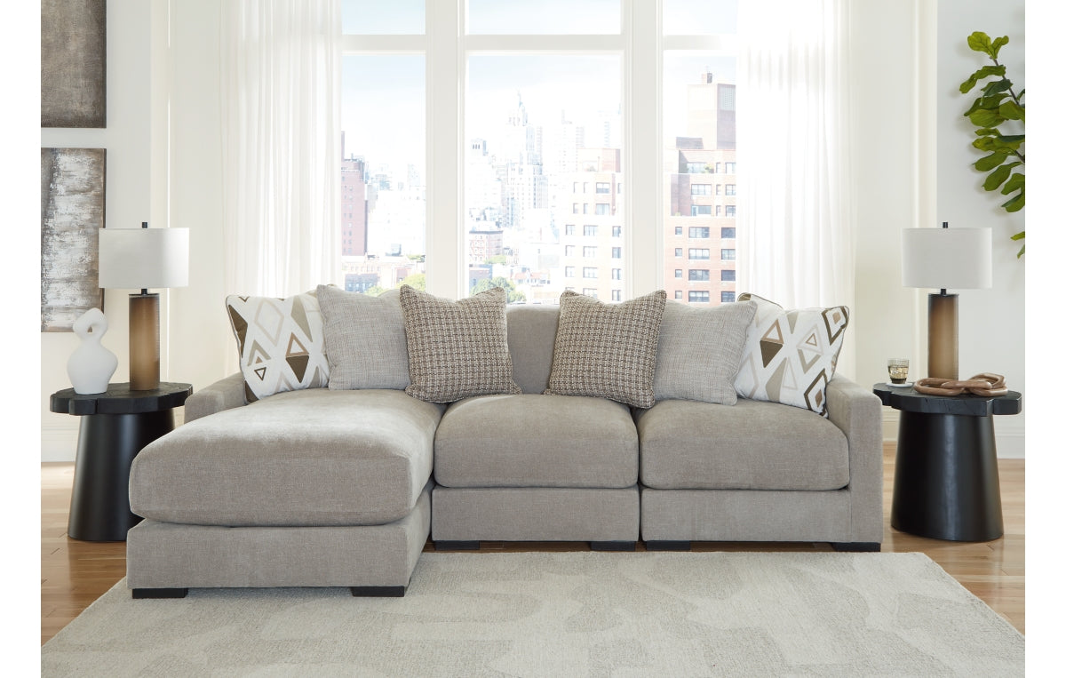 Aslan Court 3-Piece Sofa Sectional with Chaise