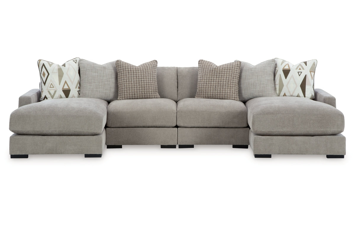 Aslan Court 4-Piece Sofa Pit Sectional