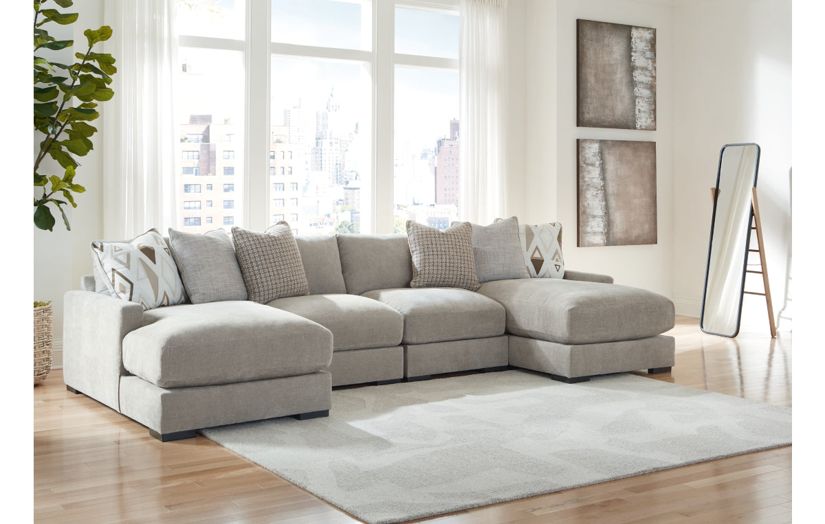 Aslan Court 4-Piece Sofa Pit Sectional