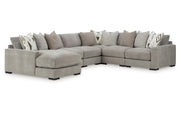 Aslan Court 6-Piece Sectional with Chaise