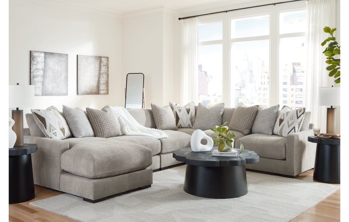 Aslan Court 6-Piece Sectional with Chaise