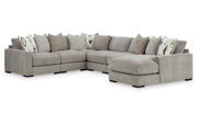Aslan Court 6-Piece Sectional with Chaise