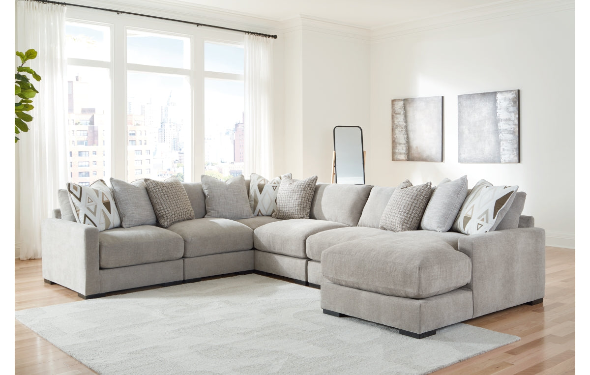 Aslan Court 6-Piece Sectional with Chaise