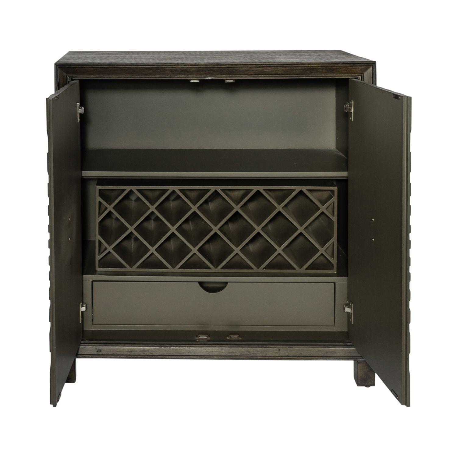 Chaucer 2 Door Wine Accent Cabinet