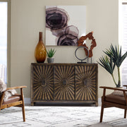 Chaucer 3 Door Accent Cabinet