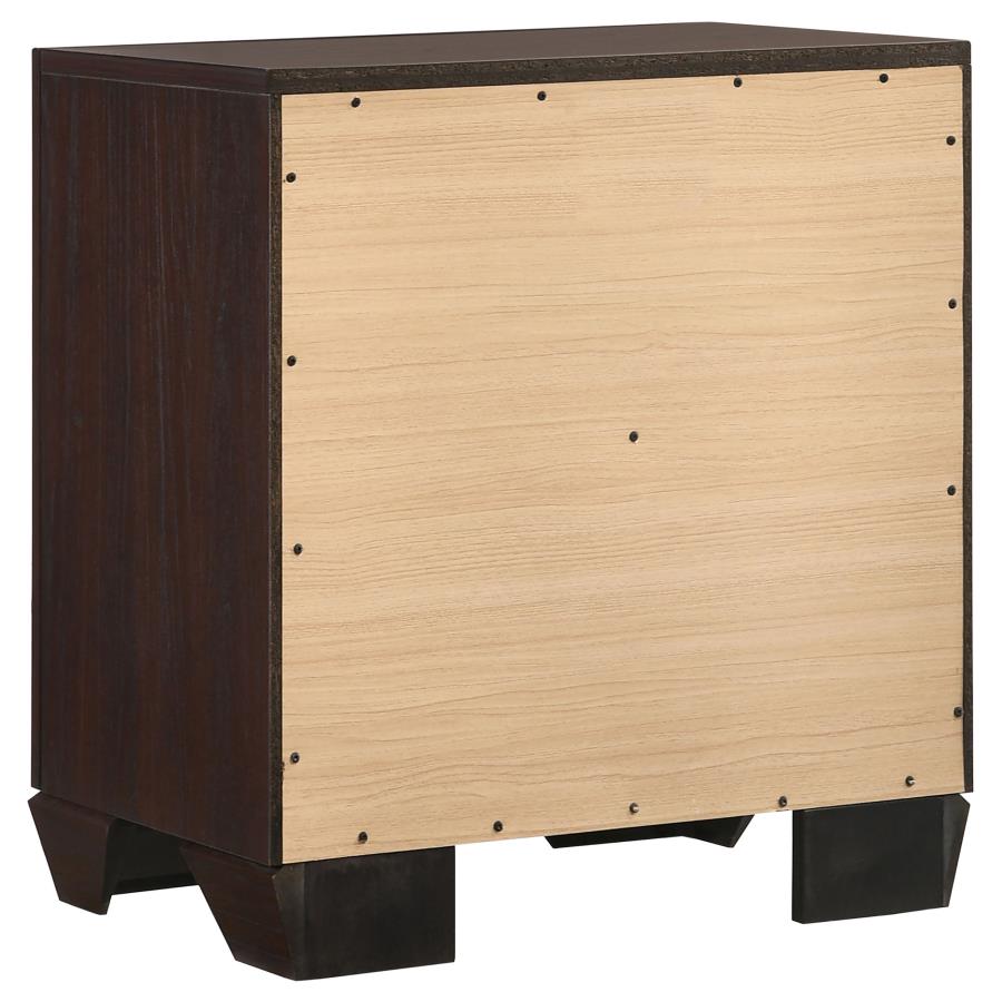 Kauffman 5-piece Queen Storage Bedroom Set Dark Cocoa
