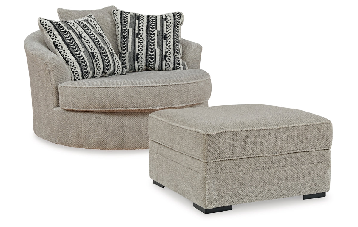 Calnita Chair and Ottoman