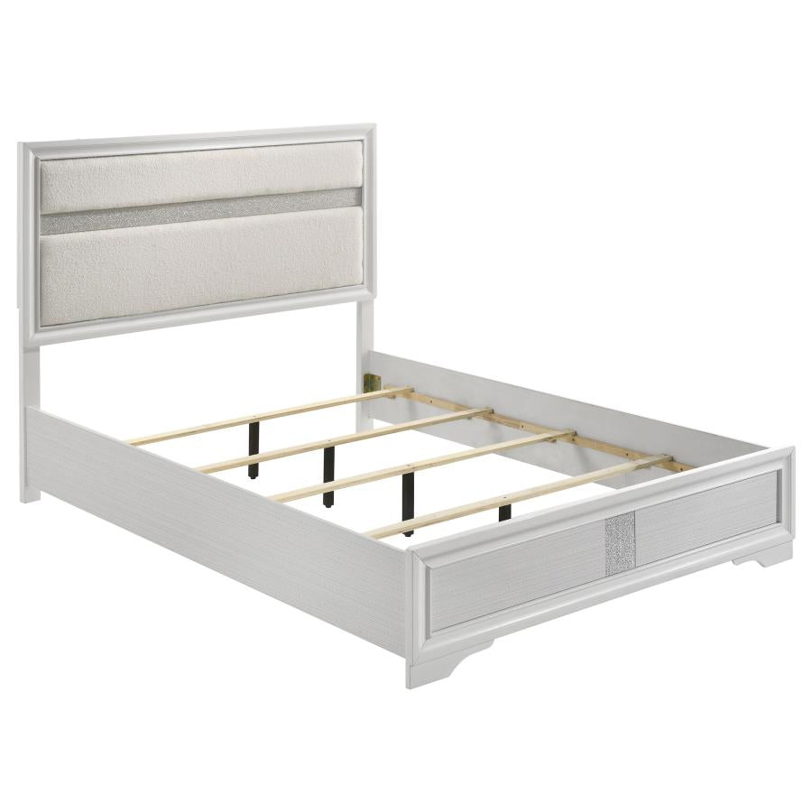 Miranda 4-piece Full Upholstered Bedroom Set White