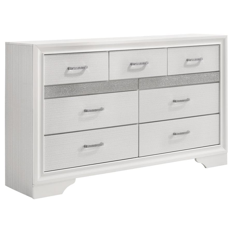 Miranda 4-piece Full Upholstered Bedroom Set White
