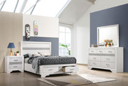 Miranda 4-piece Full Storage Bedroom Set White