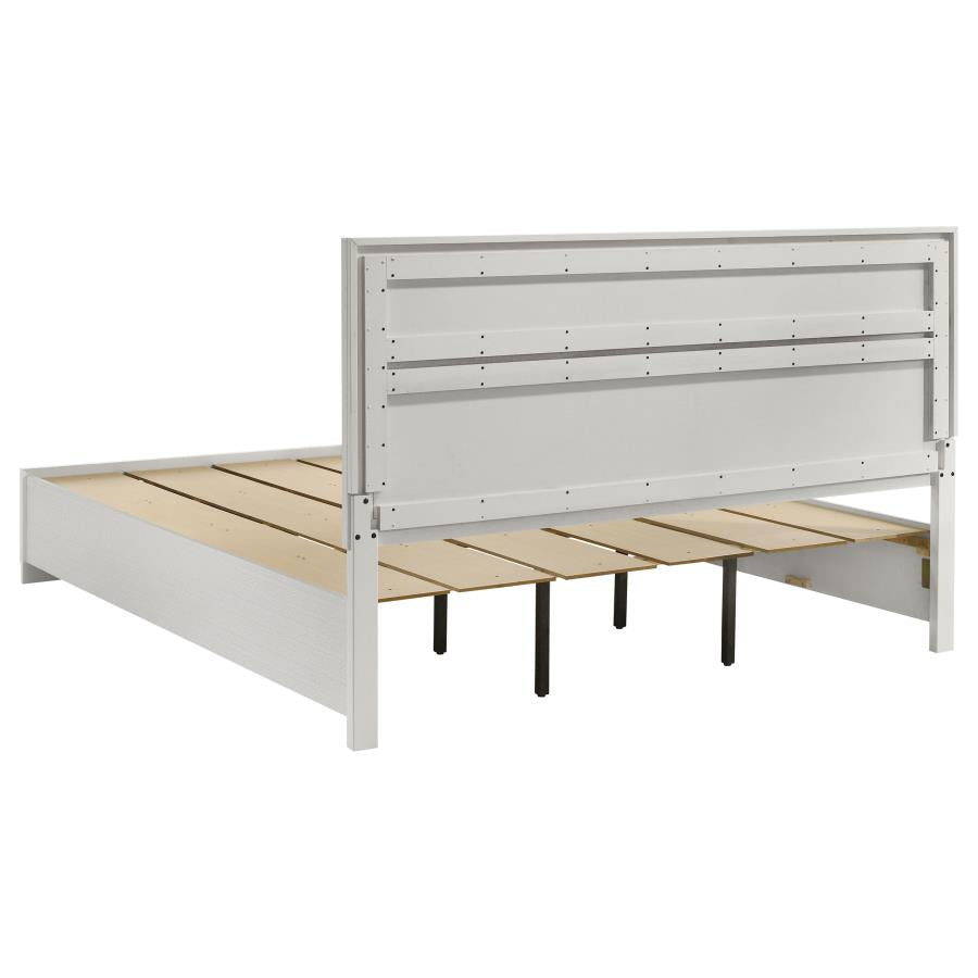 Miranda 5-piece California King Storage Bedroom Set White