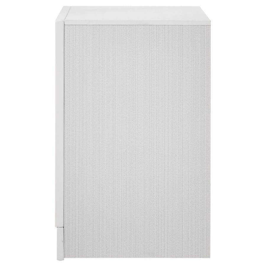 Miranda 2-drawer Nightstand Bedside Table White
