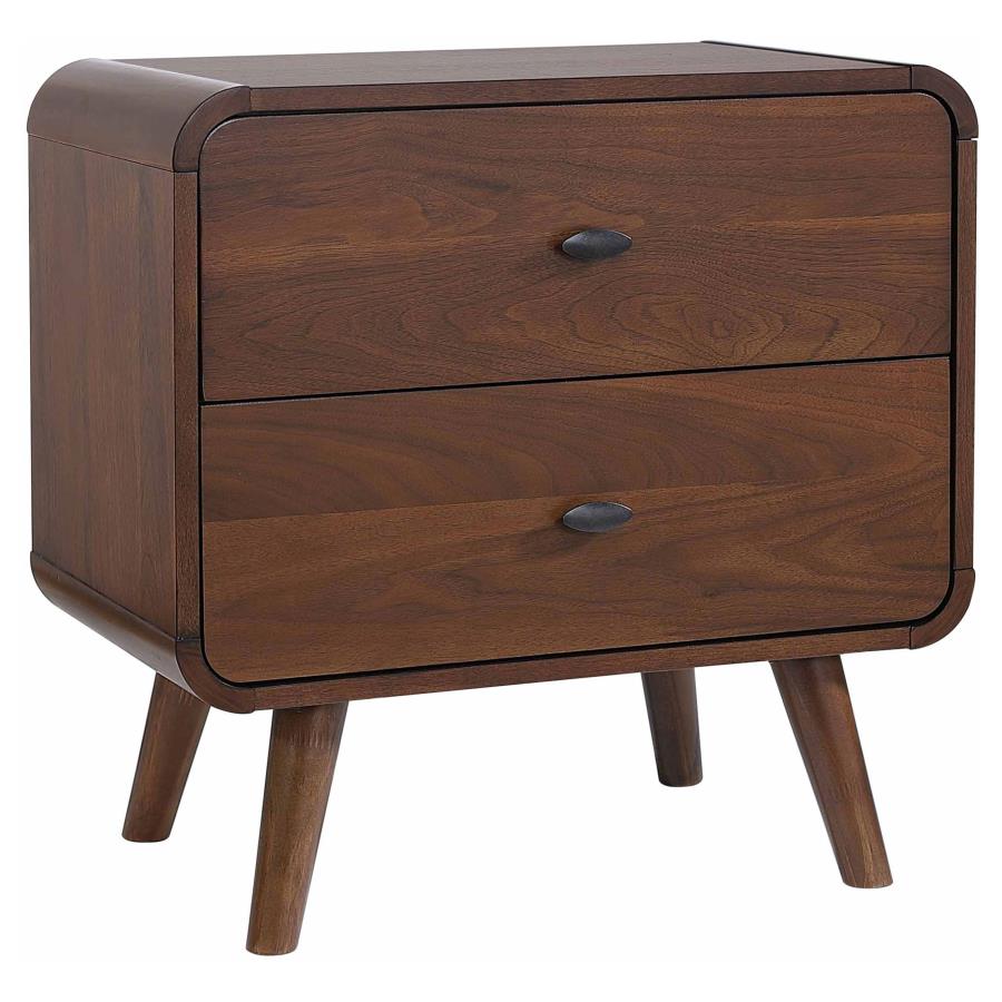 Robyn 5-piece California King Bedroom Set Dark Walnut