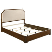 Garland 58-inch Eastern King Panel Bed Cream Brown Cherry