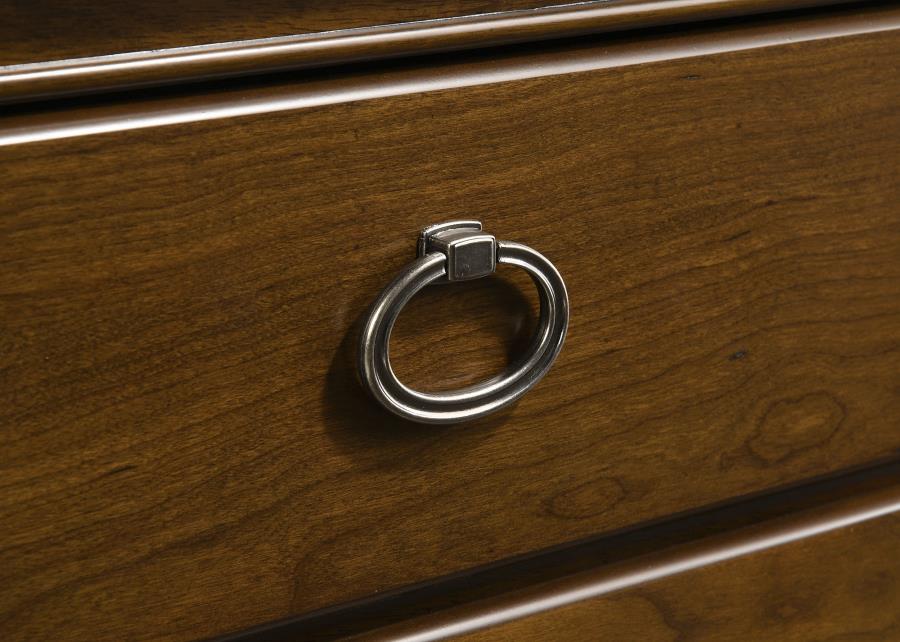 Garland 11-drawer Bedroom Dresser Cabinet Brown Cherry