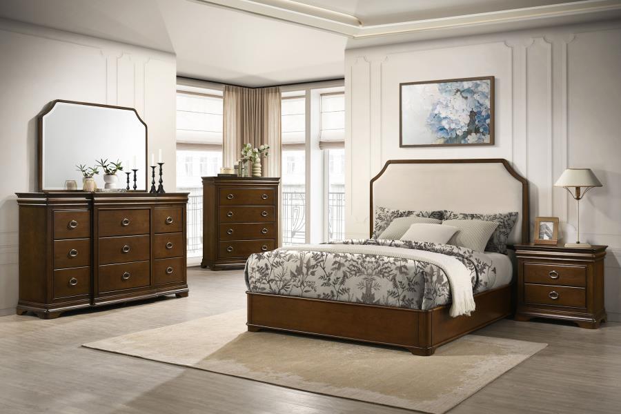 Garland 9-drawer Bedroom Dresser Cabinet Brown Cherry