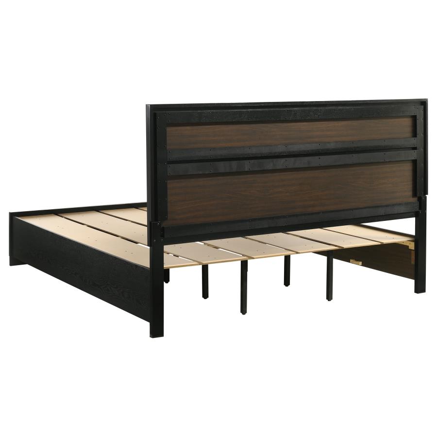 Miranda 5-piece Eastern King Storage Bedroom Set Black