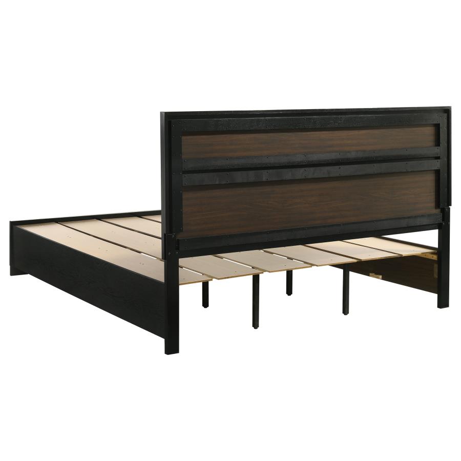 Miranda 4-piece California King Storage Bedroom Set Black